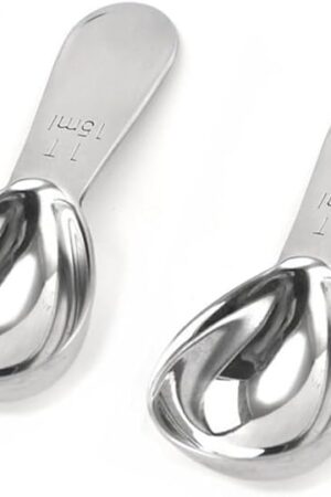 Coffee Scoop, Stainless Steel 1 Table Spoon 15ML, set of 2
