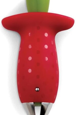 Chef'n Original Stem Gem Strawberry Huller, Red/Green - 102-138-005
