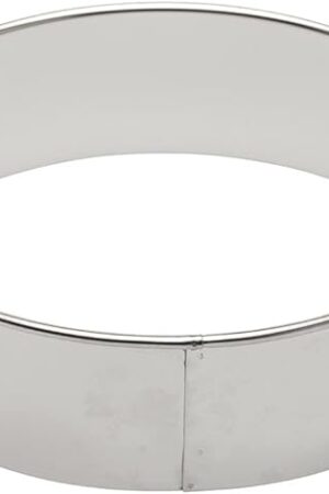 Ateco Food Cutter, 6" Round, Silver