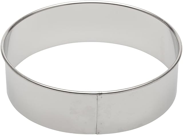 Ateco Food Cutter, 6" Round, Silver
