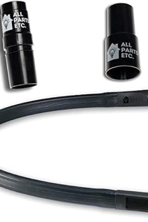 36-inch Flexible Flat Vacuum Crevice Under Refrigerator, Furniture and Appliances Cleaning Tool for any 1-1/4", 1-3/8"& 1-1/2" Vacuum Hose Attachments