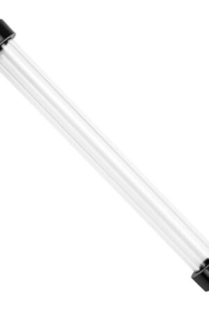 8 Inch Sight Glass Tube Replacement for Steamaster HPJ-2S Steamer Parts, Clear Water Level Gauge Tube with 2 Rubber Washers