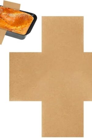 100 Sheets Loaf Pan Liners, Non-Stick Parchment Paper for Baking Toast,Sourdough,Cakes, Banana Bread, Ideal Bread Pan Liners for Baking (9.8×5 IN)