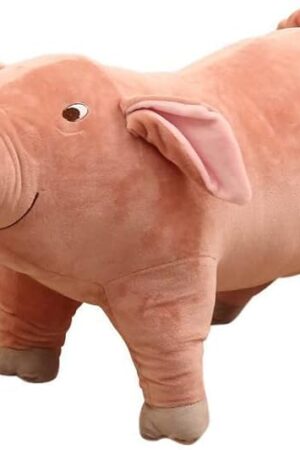 CHELEI2019 15.7" Pink Pig Stuffed Animal,Piggy Plush Toy Hugging Pillow for Kids
