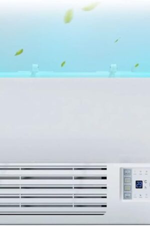 VIOKKO Air Conditioner Deflector for Window Units, Universal Adjustable Air Conditioning Deflector Anti-Wind Baffles Anti Direct Blowing Windshield Wind Guide, 20.83"x10.61" Freely Cut, White