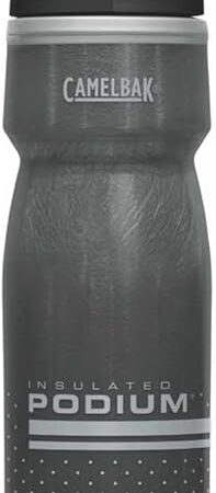CamelBak Podium Chill Bike Insulated Squeeze Water Bottle Black, 21oz