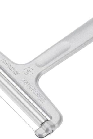 Westmark Germany Heavy Duty Stainless Steel Wire Cheese Slicer Angle Adjustable (Grey),7" x 3.9" x 0.2" -