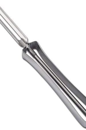 Aniso Kitchen vegetable peeler Stainless steel rotary peeler for vegetable and carrot fruit，with ergonomic safety and control handle-Dishwasher Safety