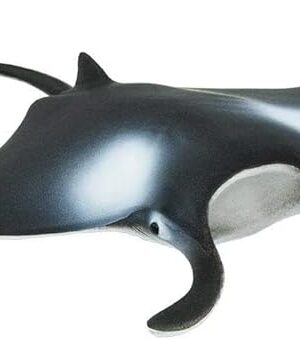 The Safari Ltd. Manta Ray Figurine - Realistic 4" Sea Creature Figure - Educational Toy for Boys, Girls, and Kids Ages 3+