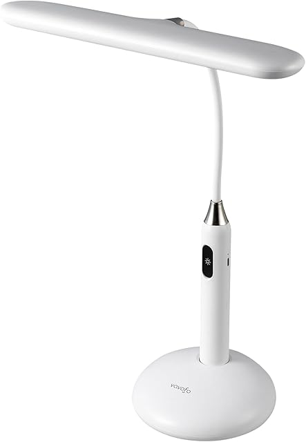 VAVOFO LED Desk Lamp 6778B White