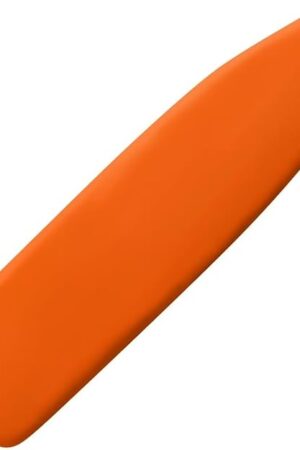 Dreaweet Orange Ironing Board Cover and Pad 15x54 Inch Standard Size Soft Stain Resistant Iron Board Cover Thick Padding,Elastic Edge,Scorch Resistant