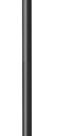 YUMORE Matte Black Bathroom Toilet Paper Holder Stand Modern Tissue Roll Holder, Stainless Steel Rustproof Freestanding Weighted Based Paper Holder