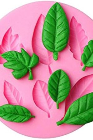 3D Leaves Fondant Chocolate Silicone Molds Candy Sugarcraft Cake Mold
