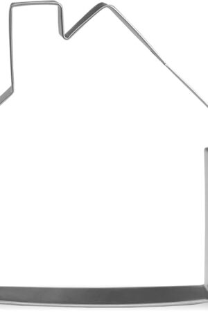 4.5 inch House Cookie Cutter - Stainless Steel
