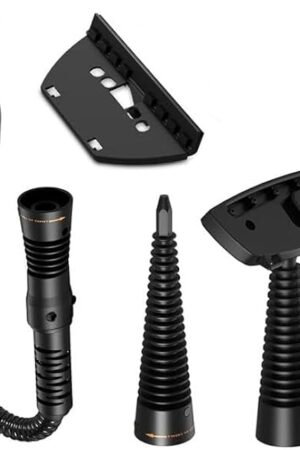 6 Pack Steam Cleaner Accessories for EM-302, Replacement Parts and Attachments Set with Nylon Brush Head, Fabric Steamer Tool, Extension Hose, Spray Nozzles, Window Cleaner for Kitchen, Windows, Car