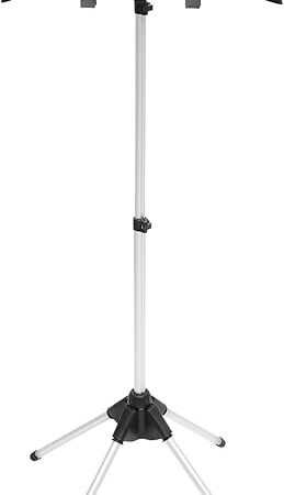 Cabilock Steamers Stand for Clothes, Adjustable Garment Stand, Foldable Steam Rack For Clothes, Handheld Hanger with Ergonomic Design for Efficient Ironing and Drying of Garments