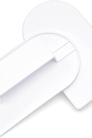 2 Pcs White Plastic Fondant Icing Smoother Polisher Icing Scraper Paddle Tool for Cake Decoration Sculpting and Modeling Tools Decorating Tools