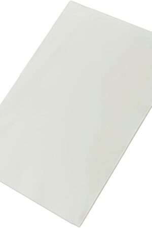 50 Count Edible Rectangle Rice and Wafer Paper,9x12.6 inches for candy packaging or food decoration