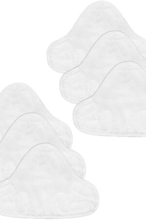 6 Replacement Pads Compatible with H2O H20 Steam Mop X5