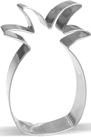 4.1 inch Pineapple Cookie Cutter - Stainless Steel