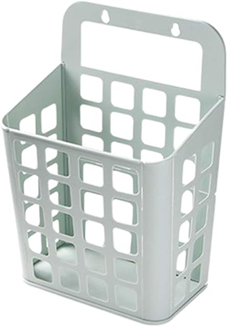 DOITOOL Hanging Laundry Basket with Handle Storage, Plastic Dirty Laundry Basket for Organizing Home, Clothes, Towels,College Dorm (Beige)