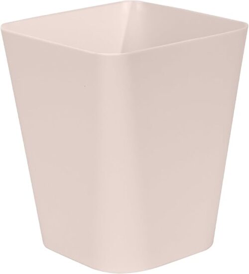 ZXJ Small Trash Can - Waste Basketbin - 1.8 Gallon - Khaki - Bathrooms, Laundry Room, Kitchens, Offices