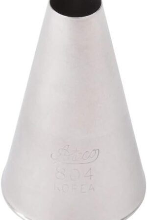Ateco #804 SS Plain Pastry Decorating Tip (804)