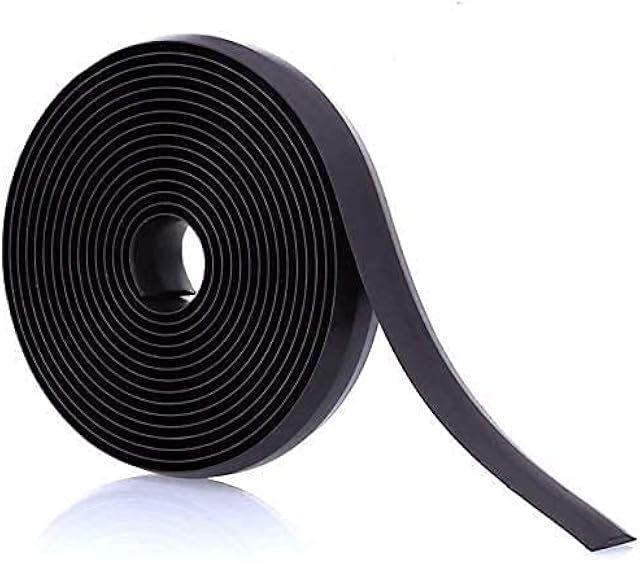 16 Feet Boundary Strips Magnetic Tape Markers Compatible for Neato Shark ION IQ Robot Vacuum 750 871 761R85,Eufy RoboVac 30 Robotic xiaomi Roborock S5 Black