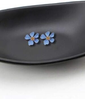 Black Ring Dish Centerpiece Jewelry Tray Key Tray Organizer for entryway, Dresser Decor Key Dish Jewelry Bowl Decorative Dish (Oval)