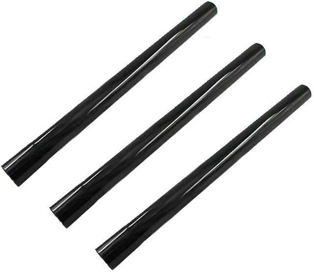 3 Pcs 1.25inch 32mm Vacuum Extension Wand 1 1/4" Plastic Wand Pipe for Shop Vac Vacuum Cleaner Replacement Tubes Extend to 14.6 inch Long