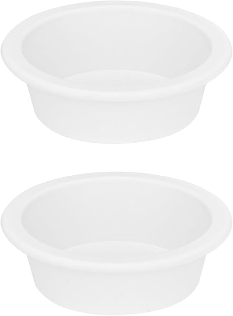 ASAWASA 2 Pcs Silicone Liners for Wax Warmer,No Mess, No Scrape, Long Lasting and Reusable, 2.48 in in Bottom Diameter (medium size 2pcs)
