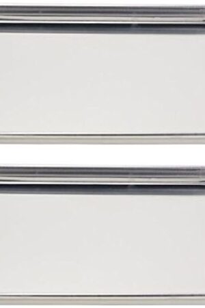 Vollrath (5303) Wear-Ever Half-Size Sheet Pans, Set of 2 (18-Inch x 13-Inch x 1-Inch, Aluminum)
