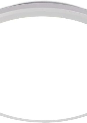 DELIPOP 12 Inch Ceiling Light, 24W Surface Flat LED Ceiling Light for Indoor/Outdoor, IP54 Waterproof Round Ceiling Light Fixture for Bathroom, Bedroom, Kitchen, Hallway, Balcony