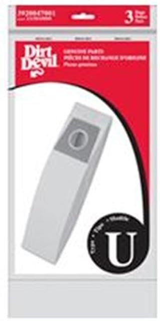 Dirt Devil Type U Vacuum Bags - 3920047001 (6 PK)