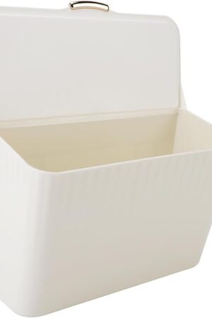 4L Wall - mounted Laundry Basket, Dust - proof Multi - purpose Wall - mounted Laundry Basket for Dirty Clothes Arrangement, with Lid, for Bathroom, Suitable for Bathroom,