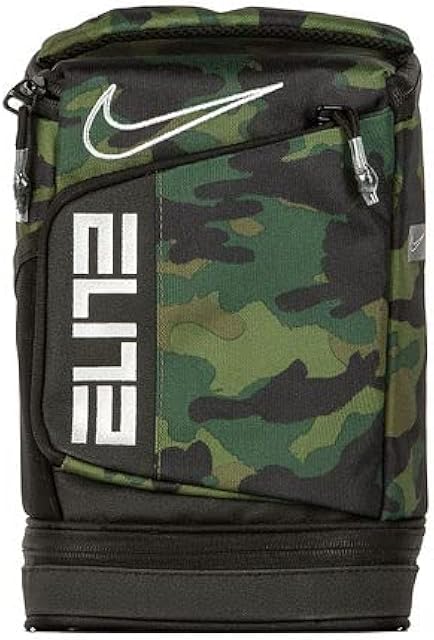 Nike Hoops Elite Furl Pack Insulated Lunch Bag - Green/Camo