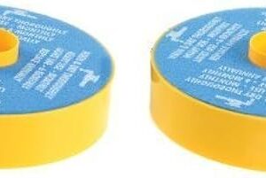 2 Dyson DC07 Primary Washable Blue Foam Filters, Generic For Dyson Part 904979-02. 2 Pack