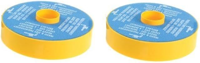 2 Dyson DC07 Primary Washable Blue Foam Filters, Generic For Dyson Part 904979-02. 2 Pack