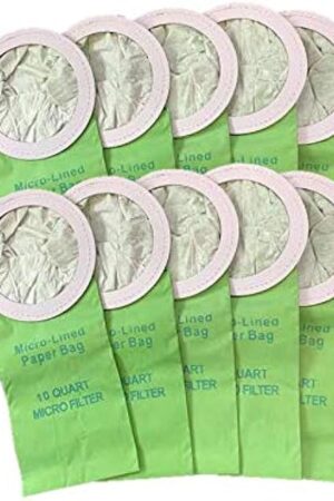 10 Pack Replacement Bags for Proteam 10 Quart Backpack Vacuum Cleaners. Fits Pro Team Coachvac Super Coachvac Megavac, 100331