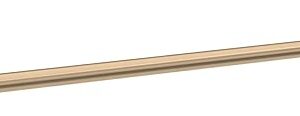 Delta Mylan (1-Pack) 18'' w/ 6" Extender Towel Rack for Bathroom Champagne Bronze Extendable 18-24" Towel Bar for Bathroom Wall Towel Holder Rod Wall Mounted MYN18-CZ