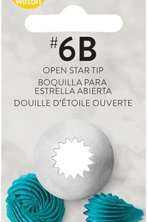Wilton Decorating Piping Tip, No 6B - Star