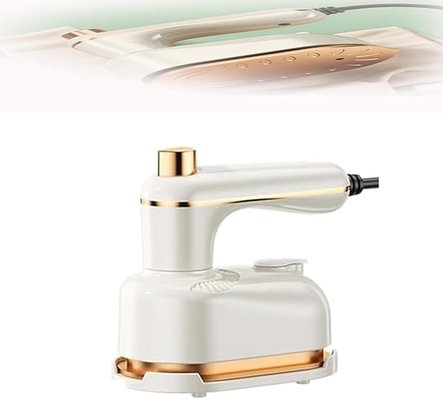 2025 New Handheld Steam Iron with Anti-Scalding Base, 2-in-1 Travel Steamer and Iron, Portable Steamer Continuous Steam & Dry Ironing, Rapid Heating Portable Hand Steamers for Home Travel (B Type*1)