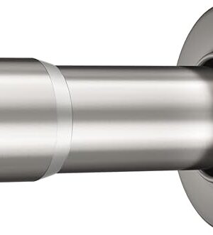 AmazerBath Spring Tension Shower Curtain Rod, 31-75 Inches Heavy Duty Tension Rod Rust Proof Bathroom Curtain Rod, Adjustable No Drill Easy Segmented Installation, Nickel