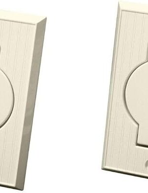 (2) Central Vacuum Wall Hose Inlet Almond Beige for BEAM - NEW