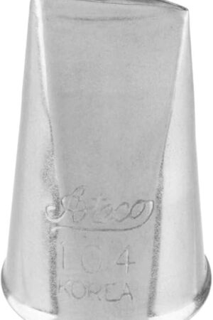 Ateco S/S Tube Rose Petal Decorating Pastry Tip #104S