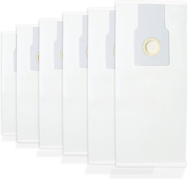 53294 Type O HEPA Cloth Vacuum Bags Replacement for Kenmore Upright Vacuum Cleaners, 6 Pack
