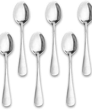 Demitasse Espresso Spoons,12-piece Mini Coffee Tiny Stainless Steel Spoons Bistro Small Spoons for Dessert, Tea, Appetizer(4.7Inch)…