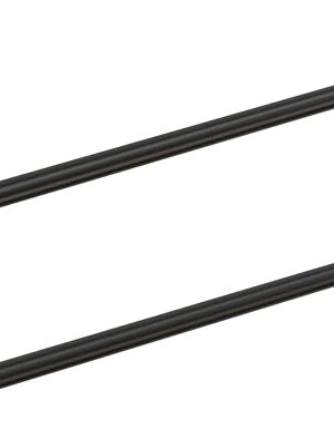 2 Packs 24 Inch Bathroom Towel Bar, Matte Black Towel Racks for Bathroom, JIAPAIDUO Bathroom Towel Rack Wall Mounted, Bath Hand Towel Holder Organizer, Modern Home Decor Towel Rod