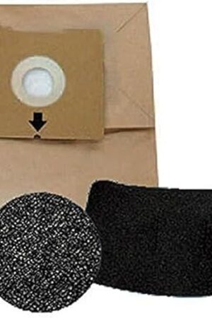 Bissell 5 Bag & Filter Kit for 4122 Zing Bagged Canister, New Genuine OEM Part, 1480
