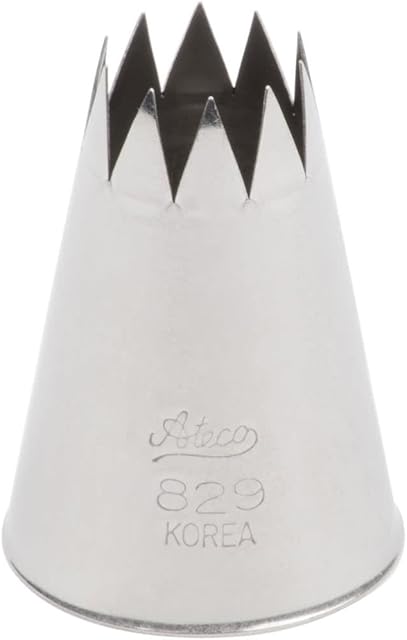 Ateco #829 SS Star Pastry Decorating Tip (829)